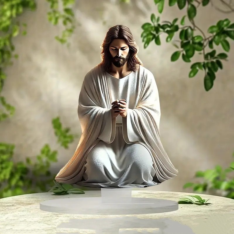 Jesus Resin Desk Companion Figurine ✨🙏