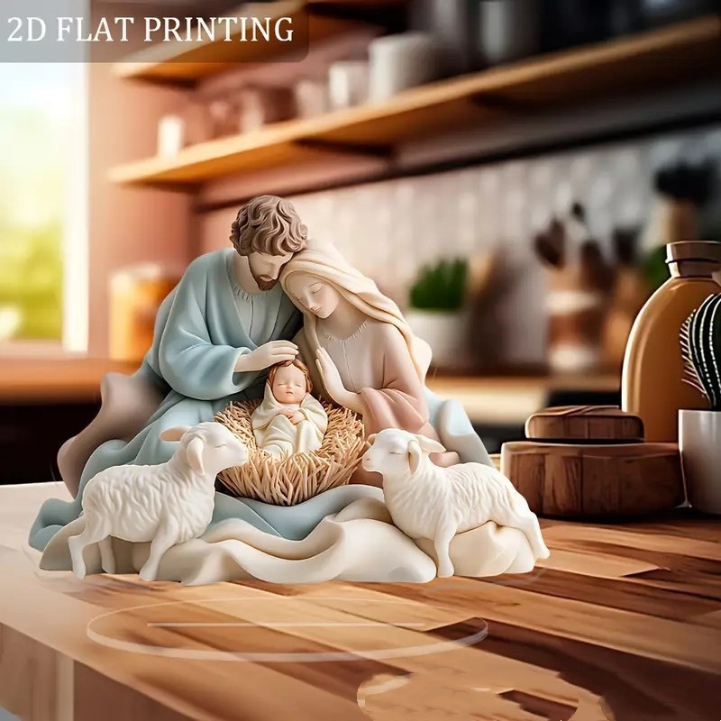 Jesus Resin Desk Companion Figurine ✨🙏