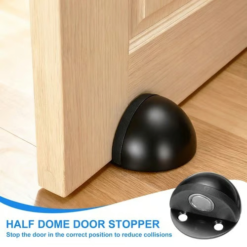HOT SALE🔥 Hidden Stainless Steel Rubber Dual-use Door Stopper Door Holders