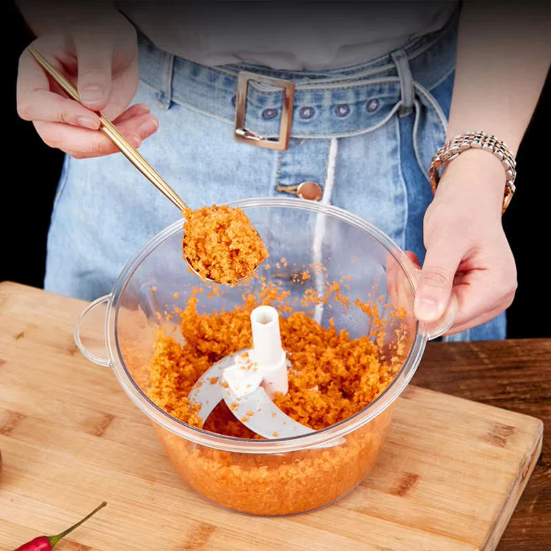 Multifunctional manual pressure meat grinder