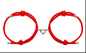 Multi-Color Heart Magnetic Couple Bracelet