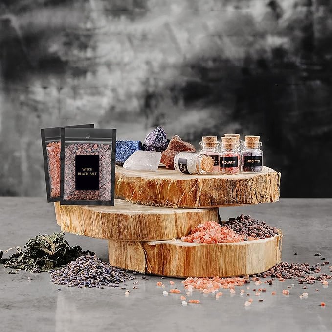 55-Piece Complete Witchcraft Supplies Kit 