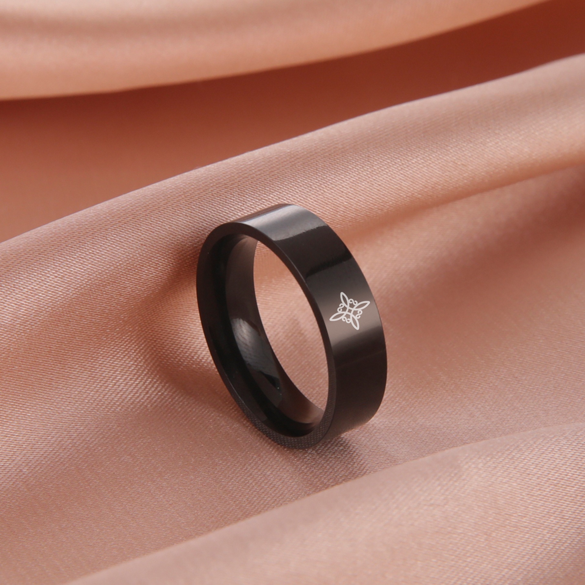 Witch's Knot Protection Stainless Steel Ring