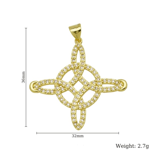 Witch’s Mark Gold Diamond Celtic Knot Protection Pendants｜Multi Ancient Pattern Mystic Guardians