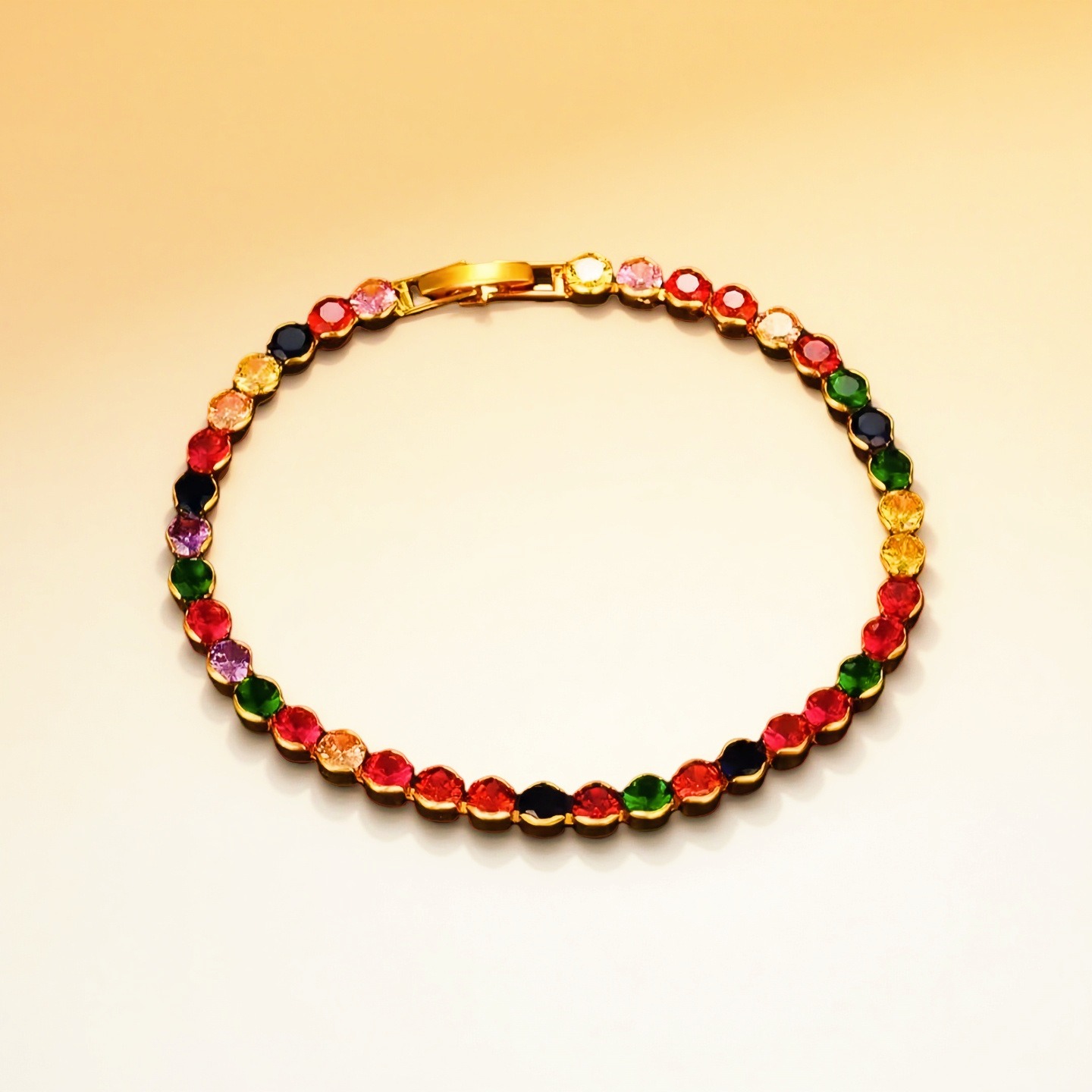 「Timeless Classic」Solitaire Tennis Bracelet