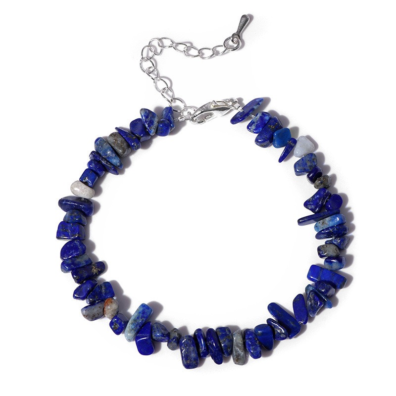 Natural Crystal Chip Adjustable Bracelets