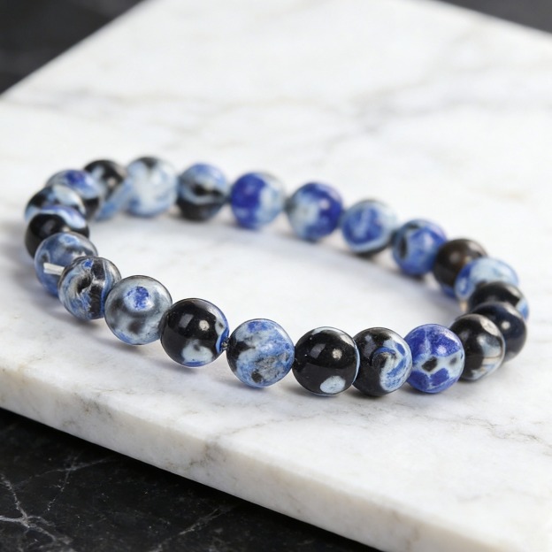 Natural Fire Agate Protection Bracelet