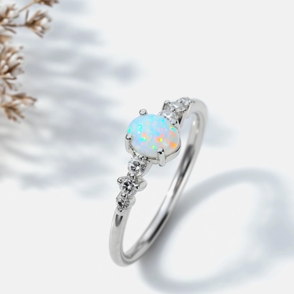 Self Love Promise Opal Ring