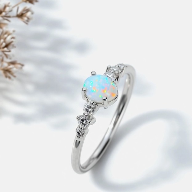 Self Love Promise Opal Ring