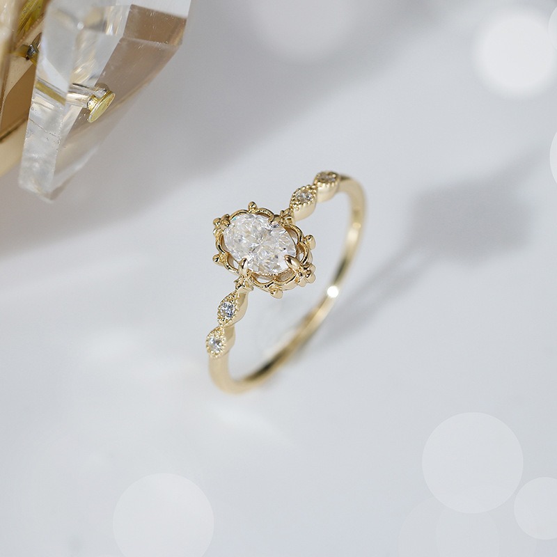 S925 Sterling Silver 18K Gold-Plated Vintage Carved Ring｜Courtly Texture for Finger Tenderness