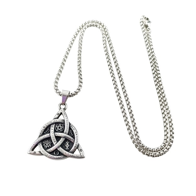 Celtic Triquetra Protection Talisman Necklace