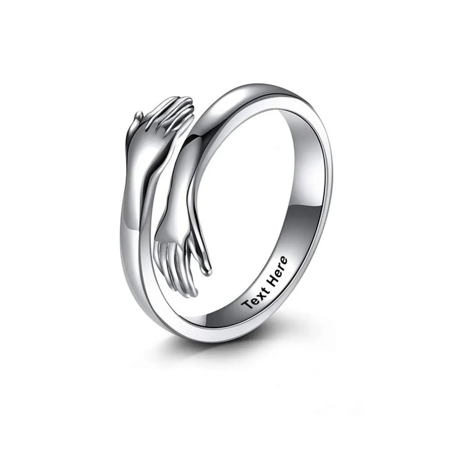 Personalized Hug Ring