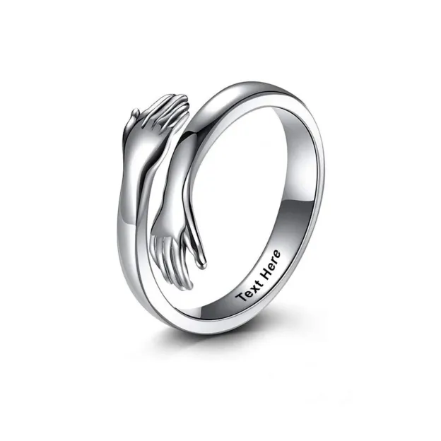 Personalized Hug Ring
