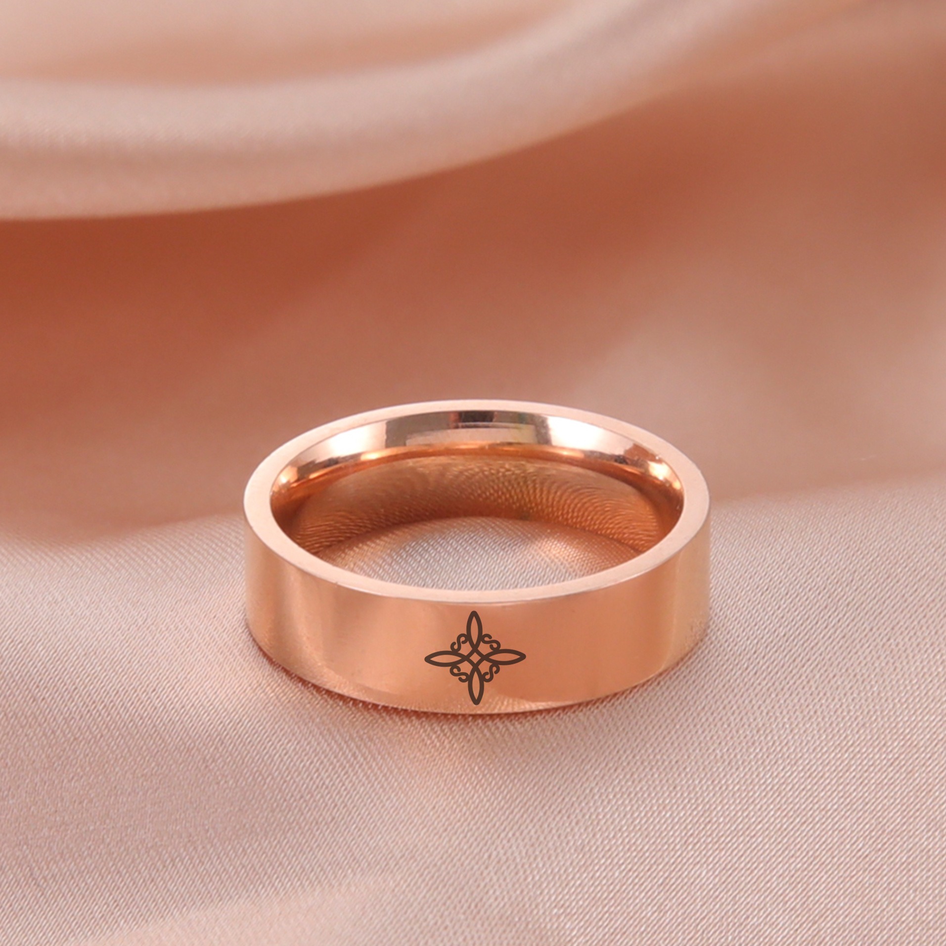 Witch's Knot Protection Stainless Steel Ring