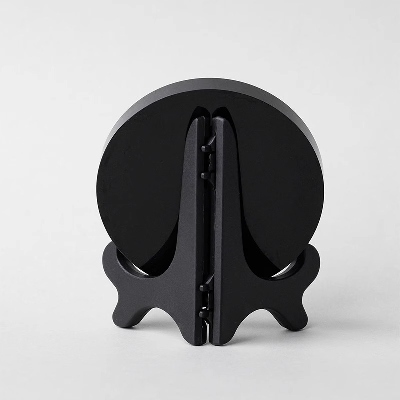 Natural Black Obsidian Protective Mirror