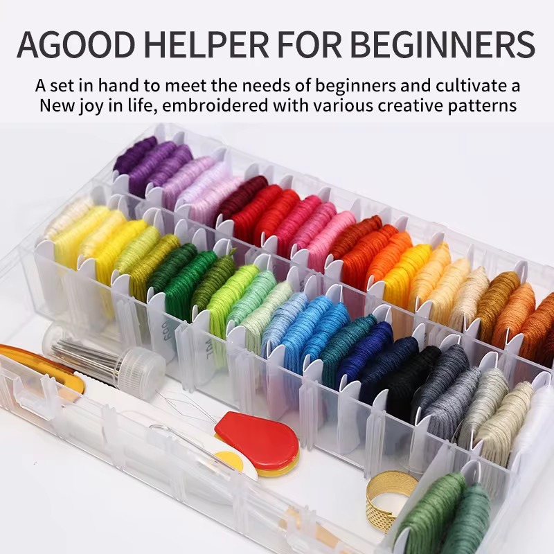  DIY Embroidery Floss Tool Kit