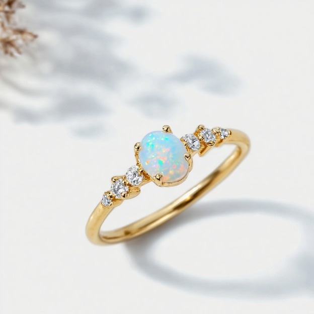 Self Love Promise Opal Ring