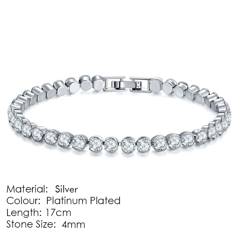 「Timeless Classic」Solitaire Tennis Bracelet