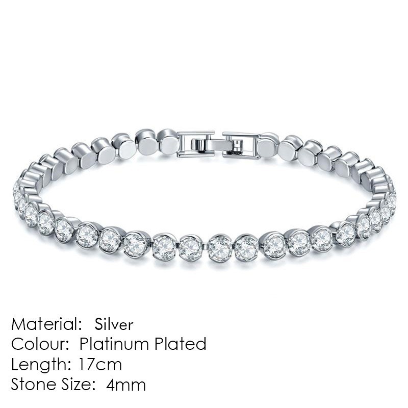「Timeless Classic」Solitaire Tennis Bracelet