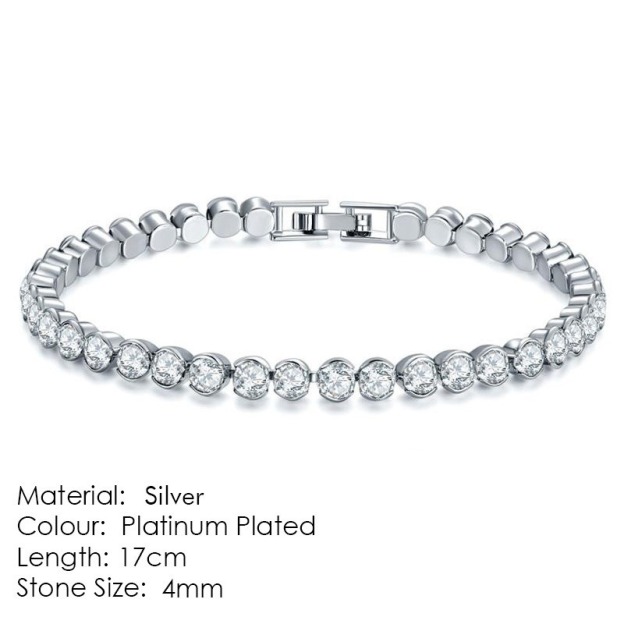 「Timeless Classic」Solitaire Tennis Bracelet