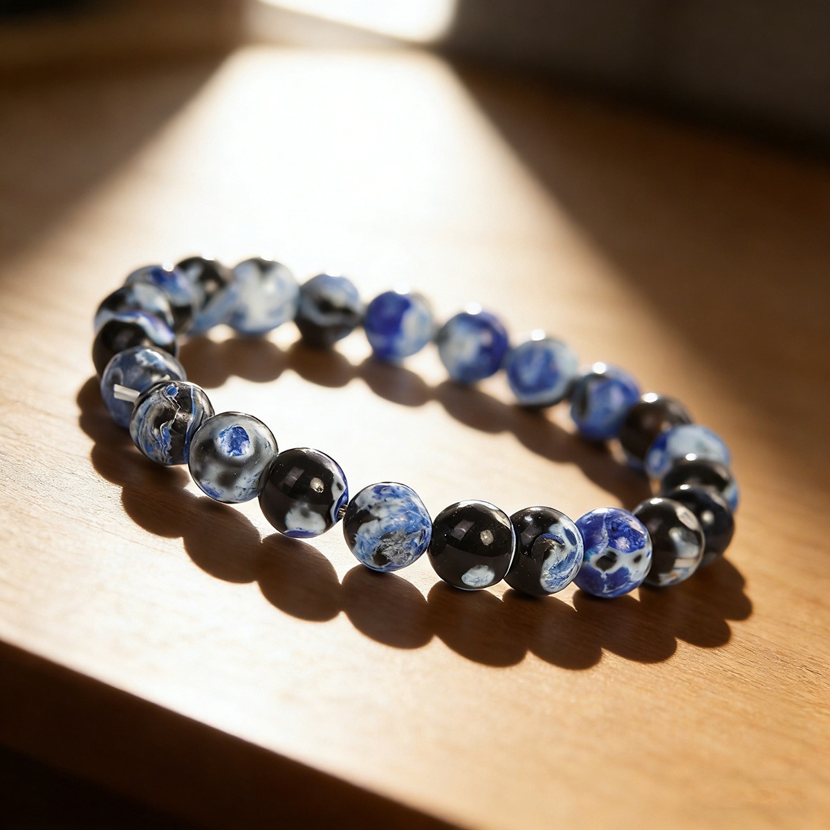 Natural Fire Agate Protection Bracelet
