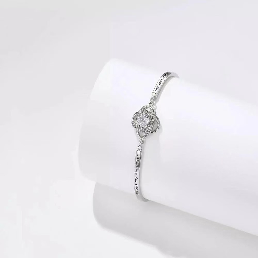 Heartlock Bond S925 Sterling Silver Sisterhood Bracelet