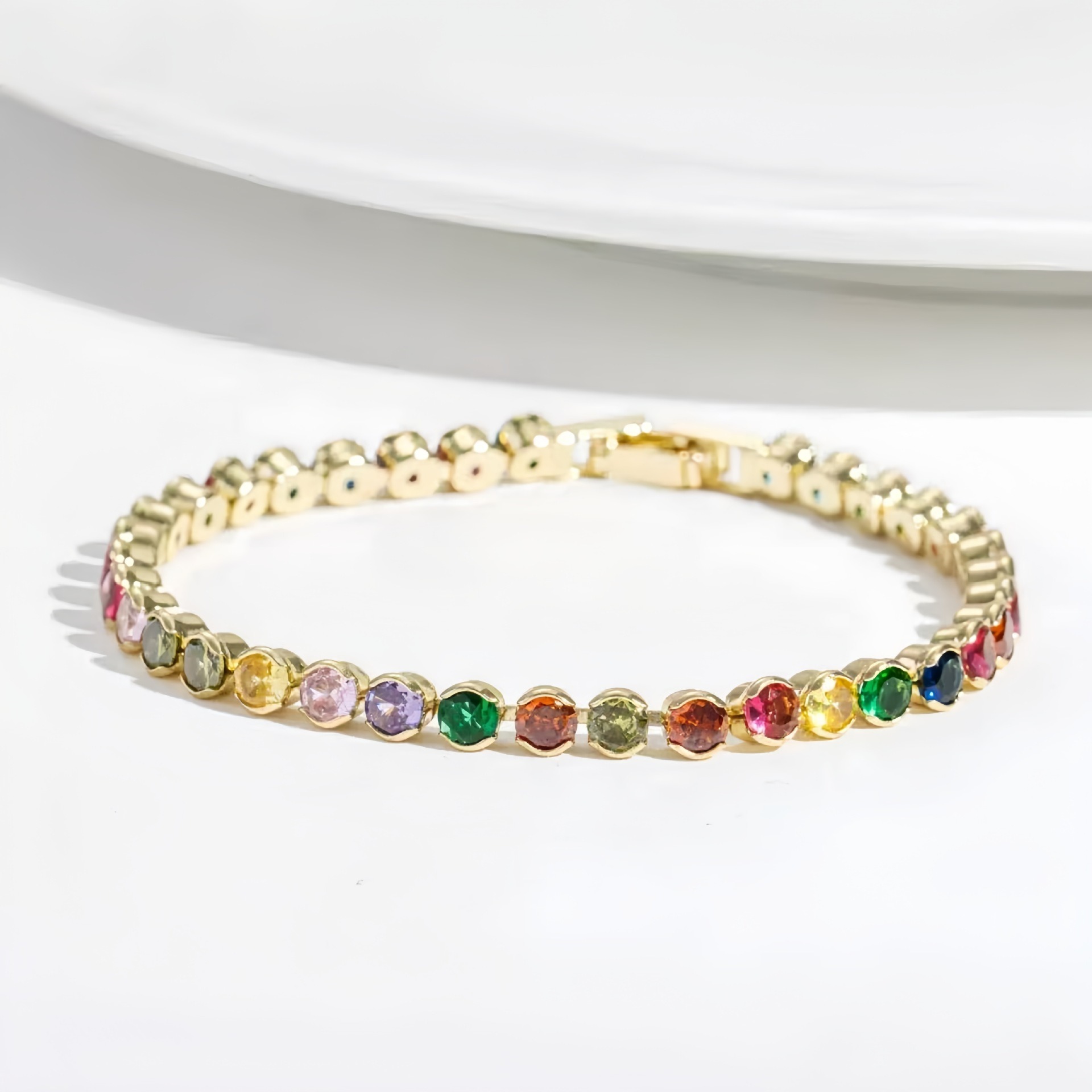 「Timeless Classic」Solitaire Tennis Bracelet