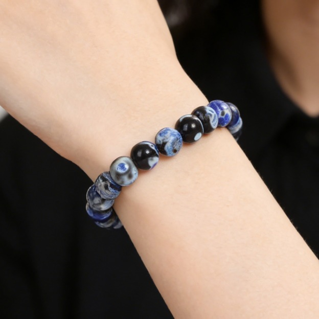 Natural Fire Agate Protection Bracelet