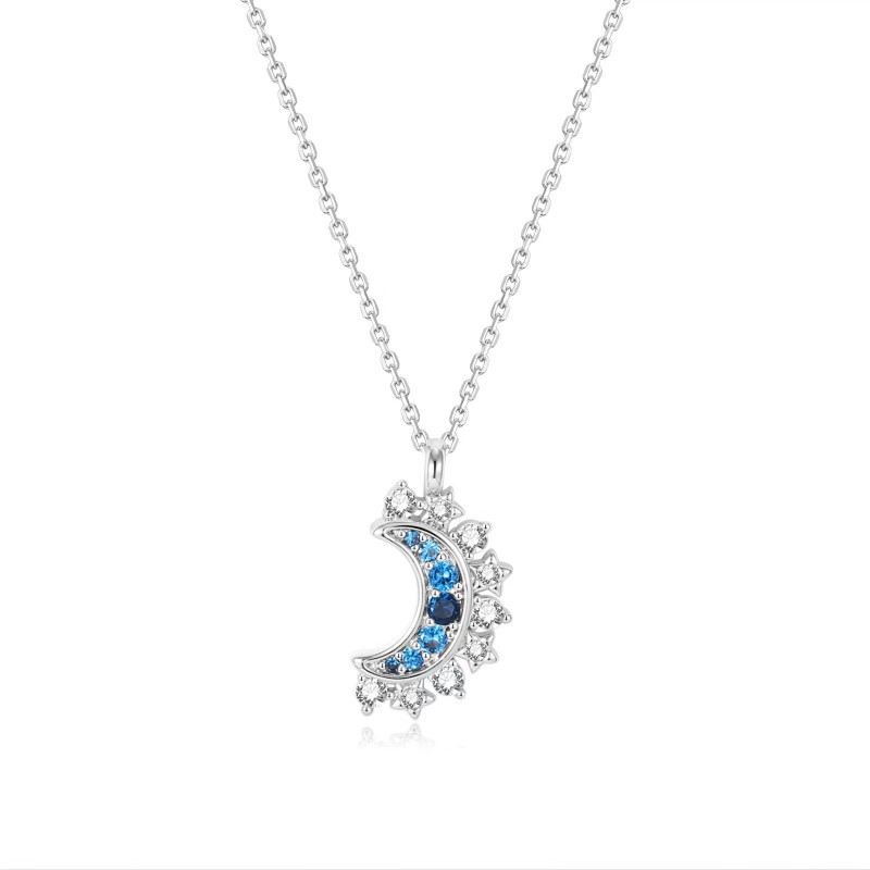  Sun and Moon Magnetic Couple Necklace