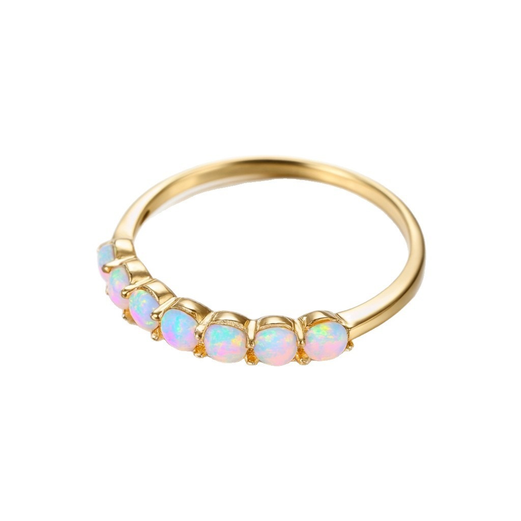 Choosing Myself Forever Pink Opal Promise Ring