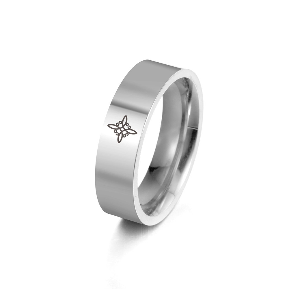 Witch's Knot Protection Stainless Steel Ring
