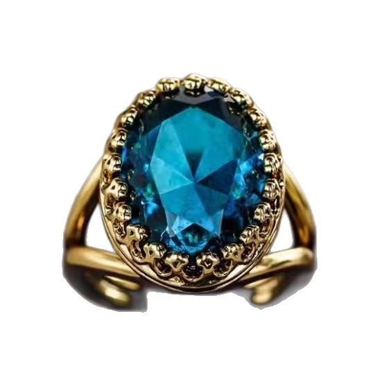 18K Gold Amethyst Ring | Vintage Setting with Deep Violet Glow