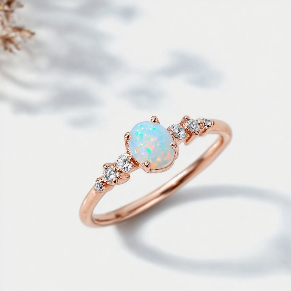 Self Love Promise Opal Ring