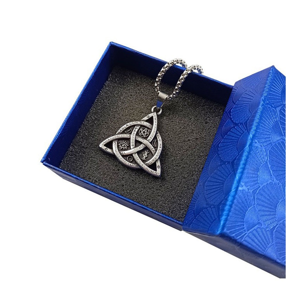 Celtic Triquetra Protection Talisman Necklace