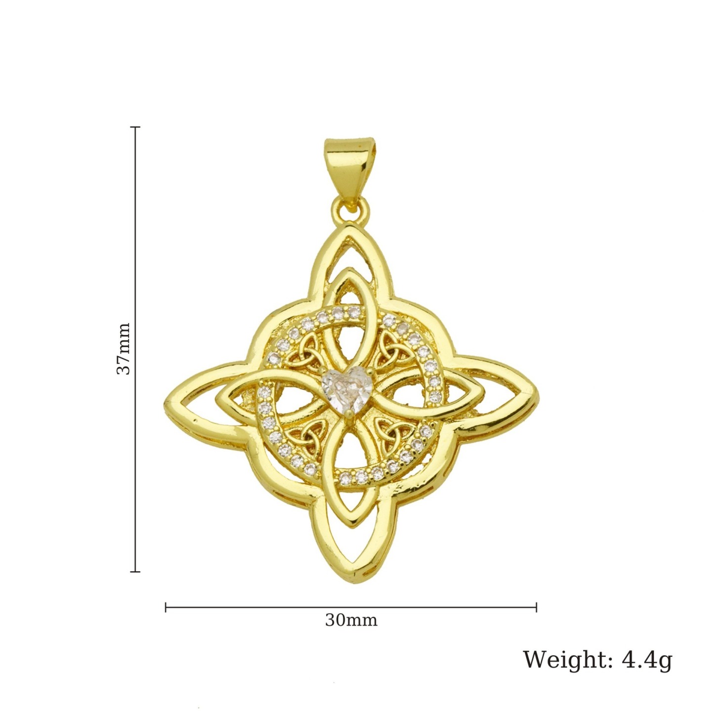 Witch’s Mark Gold Diamond Celtic Knot Protection Pendants｜Multi Ancient Pattern Mystic Guardians