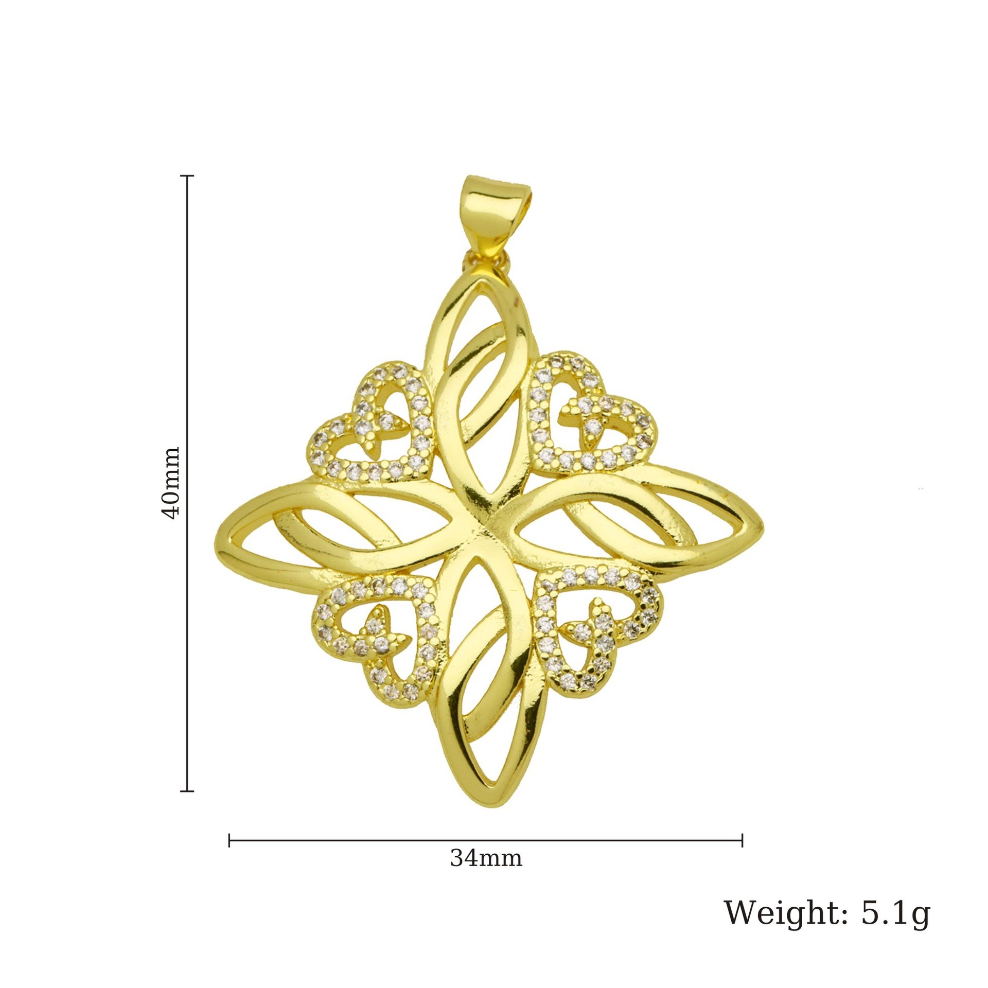 Witch’s Mark Gold Diamond Celtic Knot Protection Pendants｜Multi Ancient Pattern Mystic Guardians