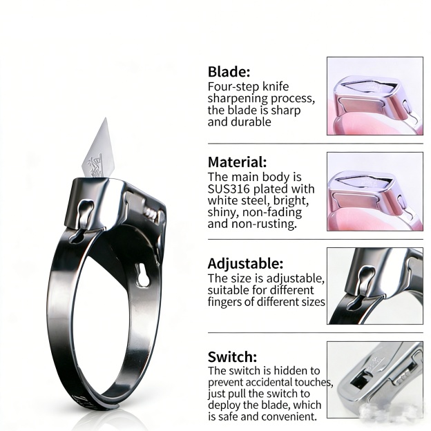 Hidden Guard Multifunctional Self-Defense Ring｜Elegant & Discreet Safety for Daily Wear