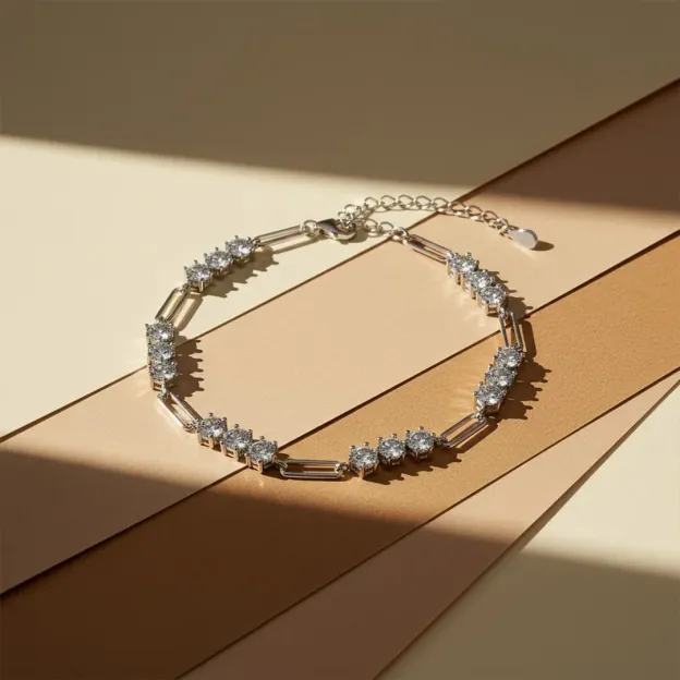 Choosing Myself Round Diamond Bracelet