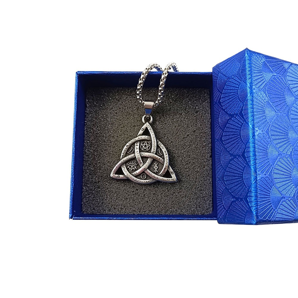 Celtic Triquetra Protection Talisman Necklace