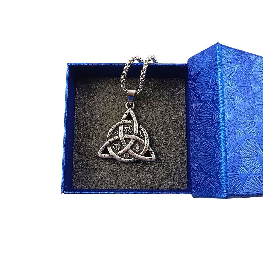 Celtic Triquetra Protection Talisman Necklace