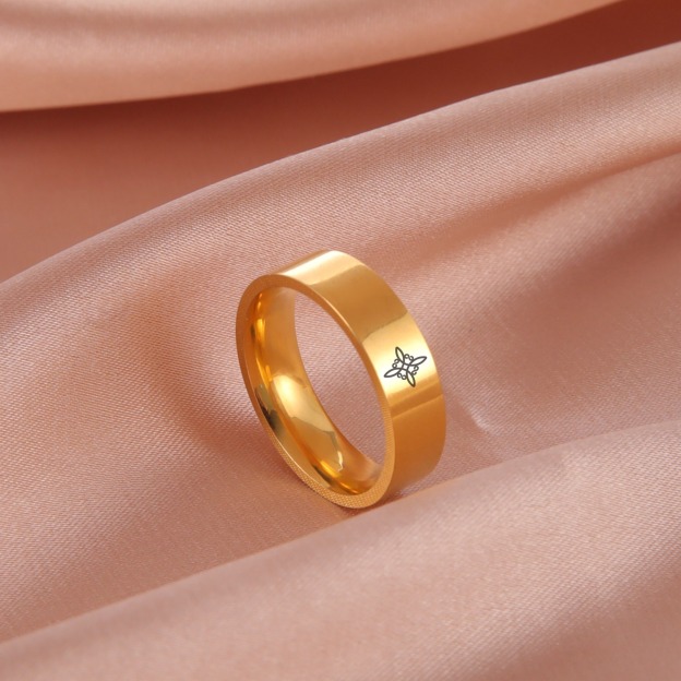 Witch's Knot Protection Stainless Steel Ring
