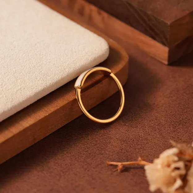 Mother of Pearl Inlay Ring