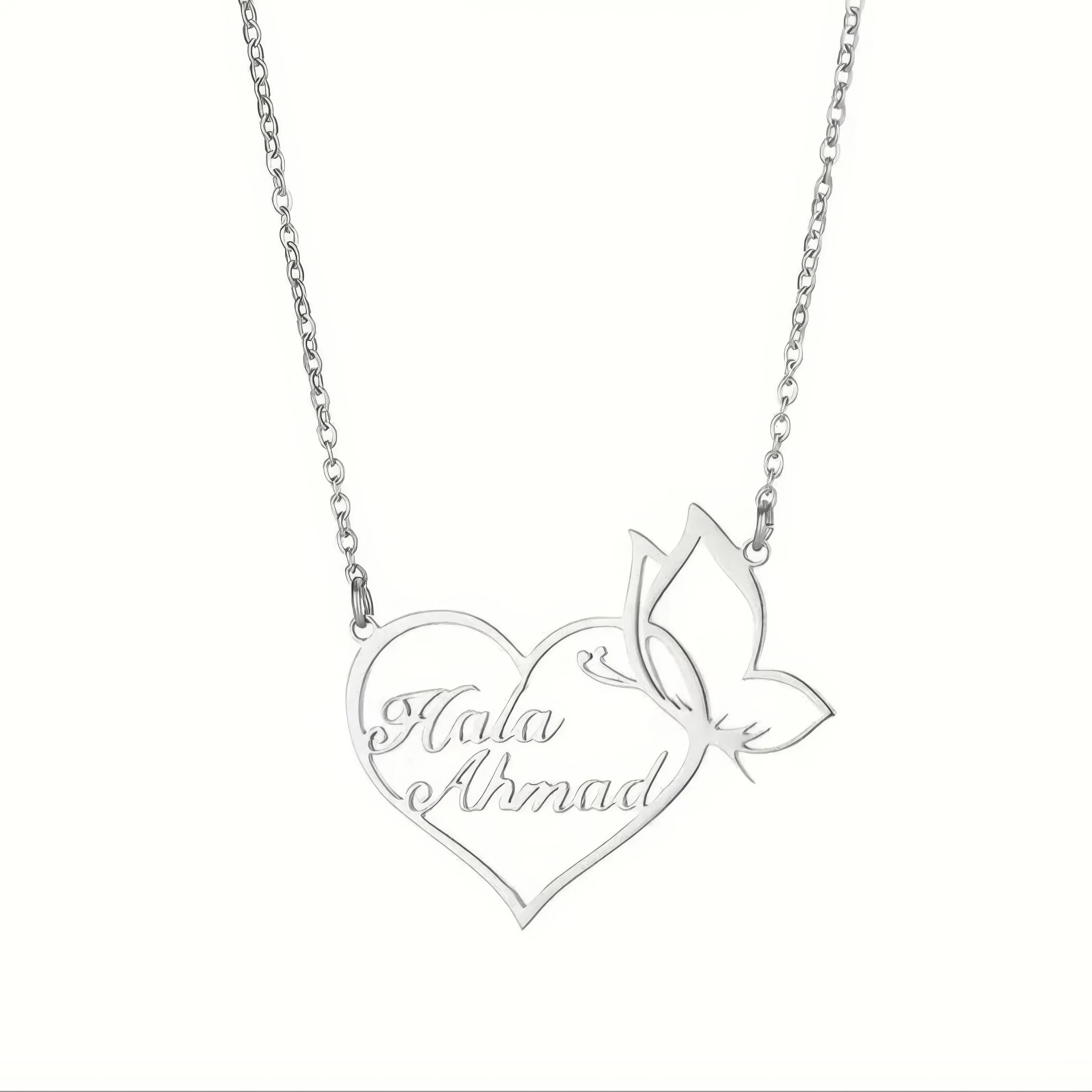 Personalized 2 Names Necklace