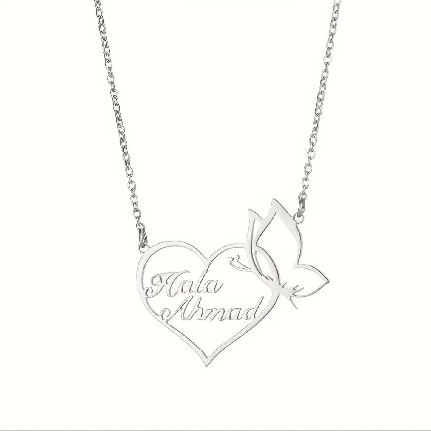 Personalized 2 Names Necklace