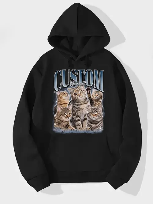 Custom Printing Vintage HipHop Vintage Pet Sweatshirt