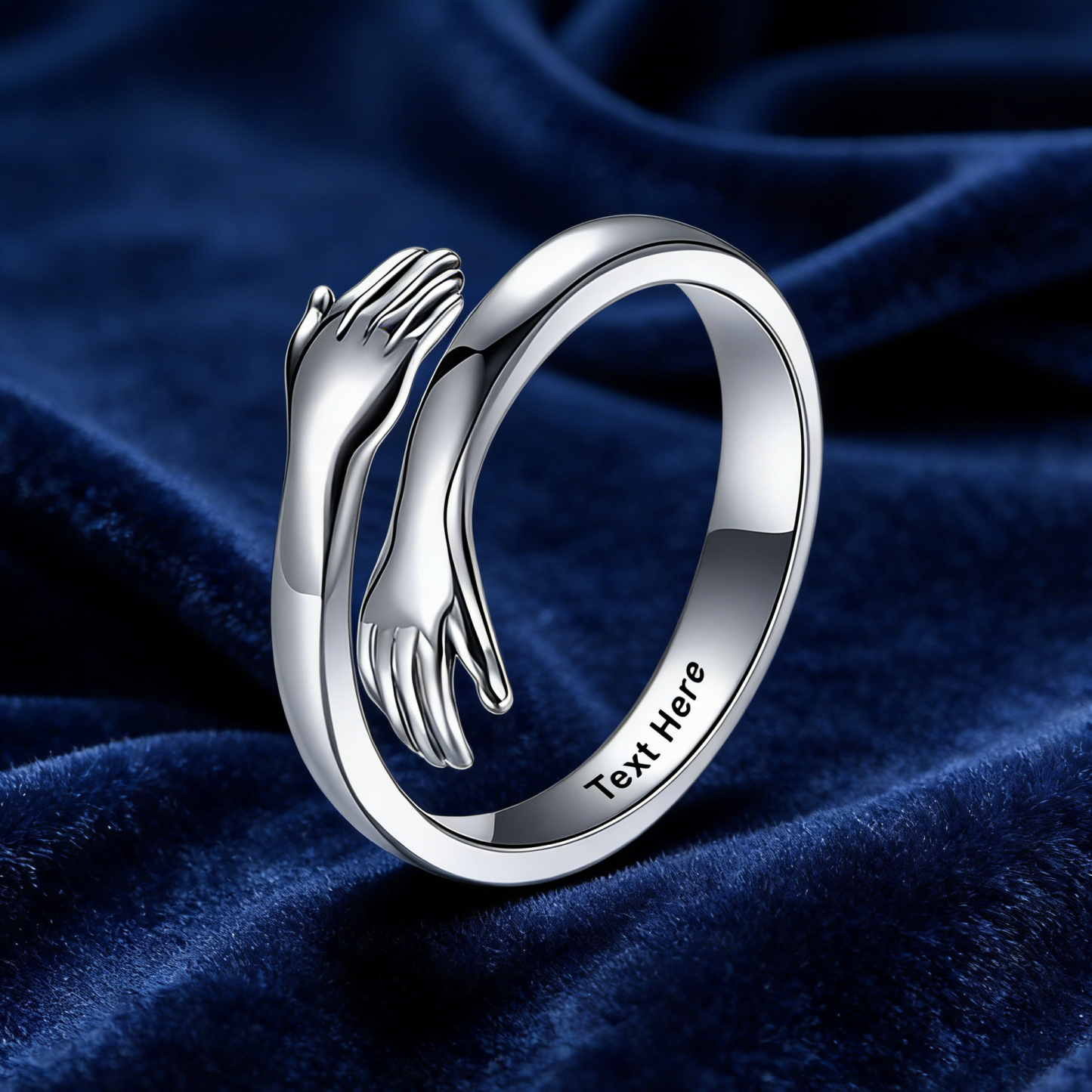 Personalized Hug Ring