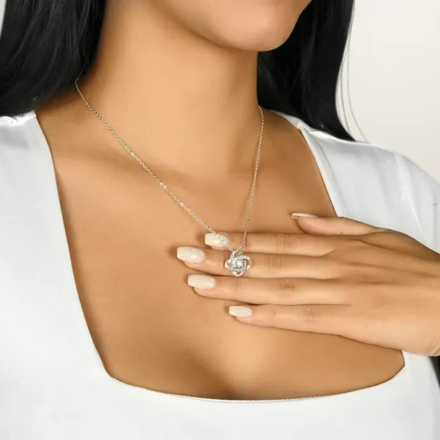Forever Linked Together - Love Knot Necklace