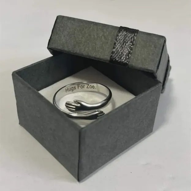 Personalized Hug Ring