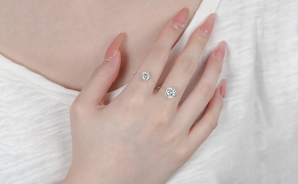 moissanite rings