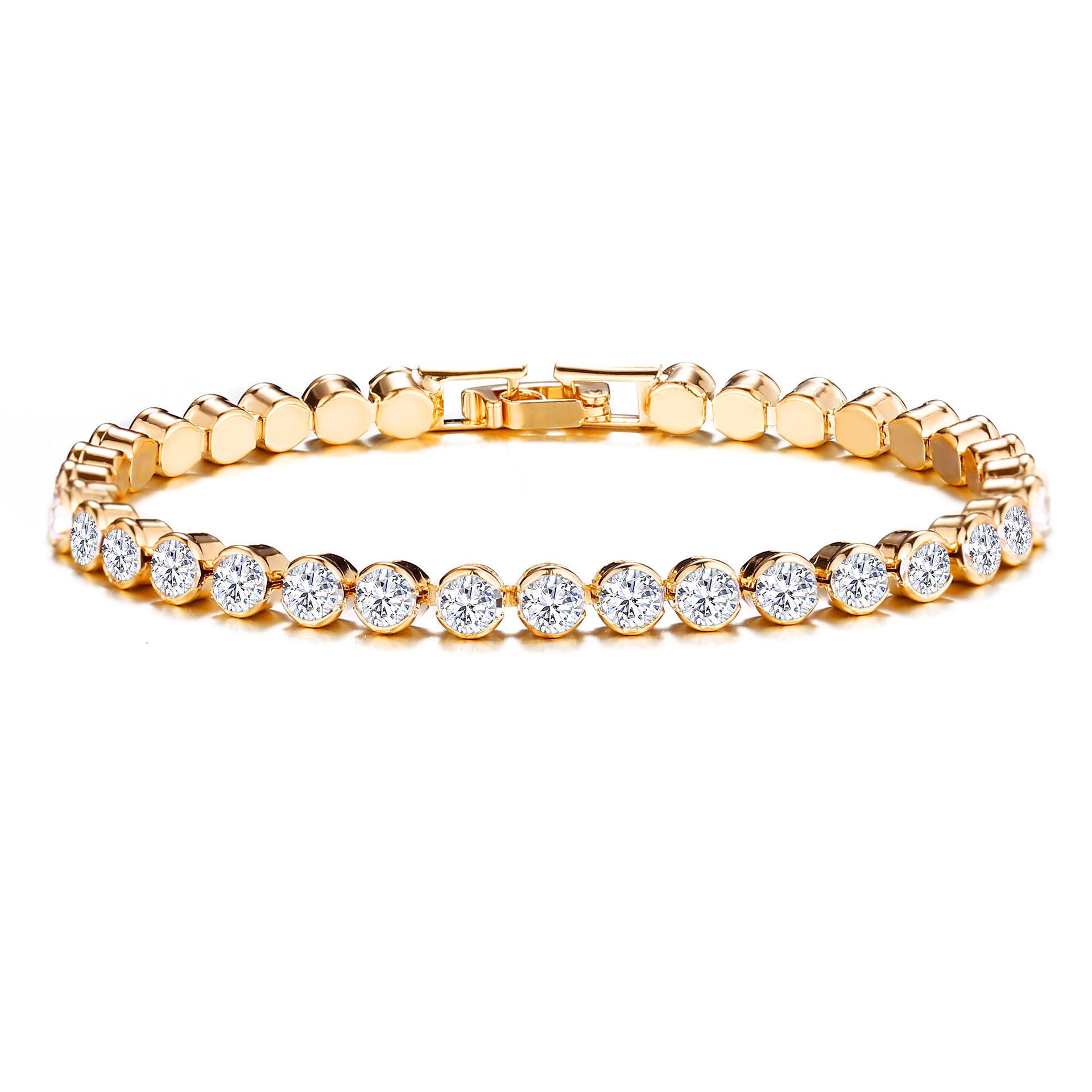 「Timeless Classic」Solitaire Tennis Bracelet